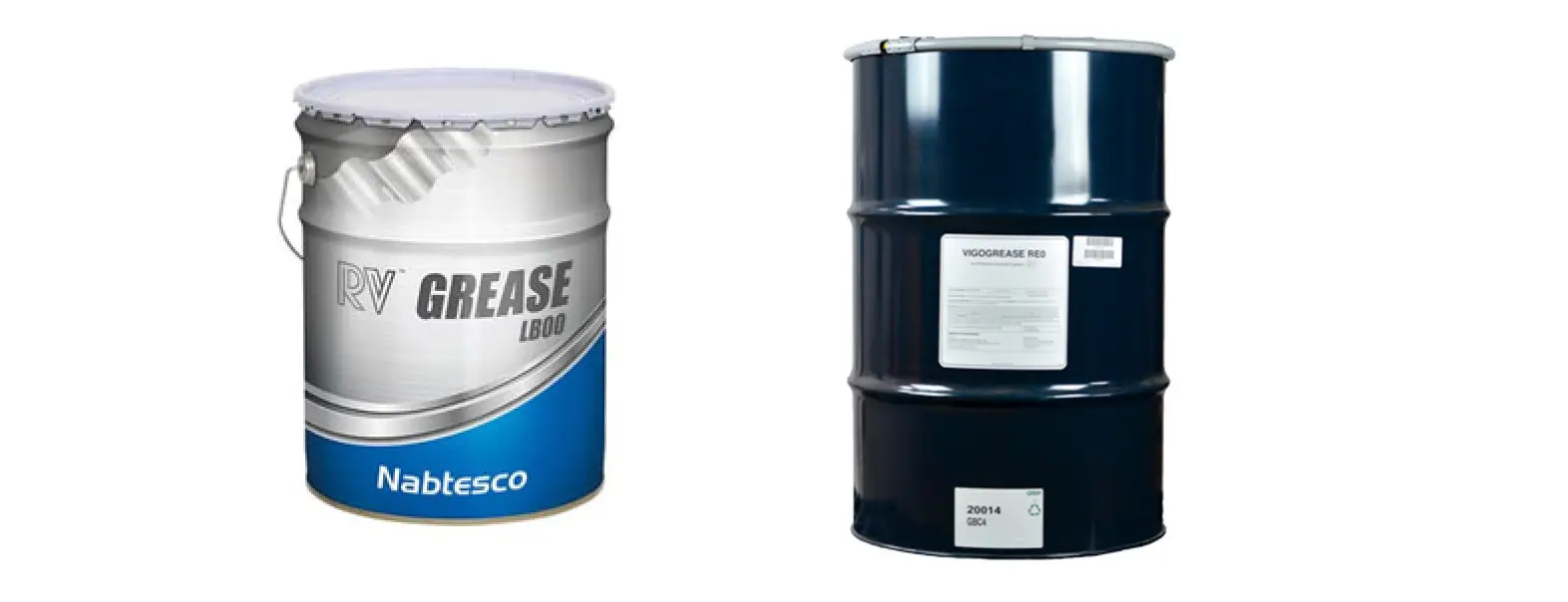Nabtesco RV and VIGO grease drums
